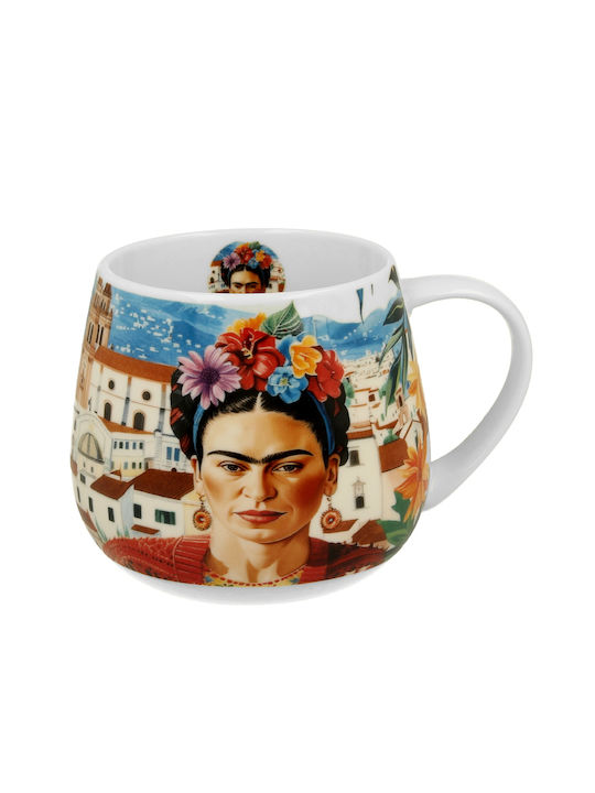 Mexican Art Red Κούπα Κεραμική Κόκκινη