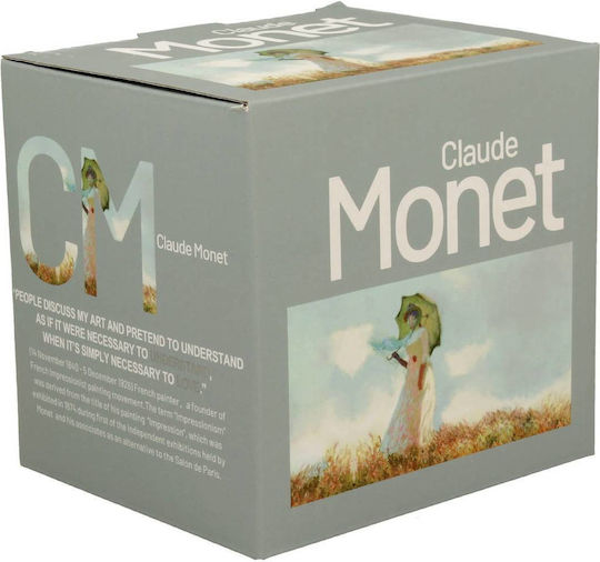 Mug 430ml Lid Tea Filter Box Duo Monet Woman Parasol