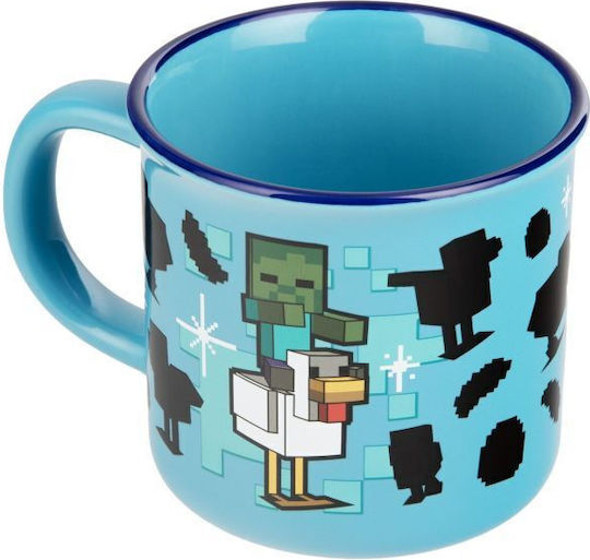 Minecraft Промяна На Топлината Керамична Чаша 350мл