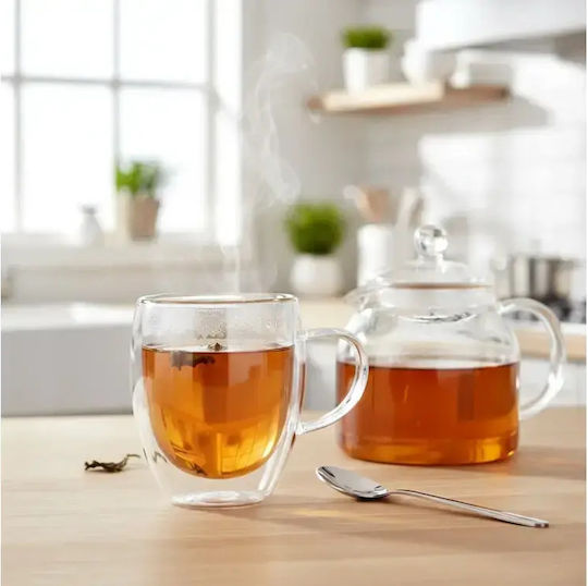Orion Becher Glas Transparent 320ml 2Stück