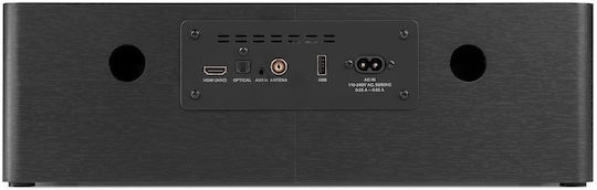 Audizio Ηχοσύστημα 2.0 Lunata SOHIF1042 50W με CD Player και Bluetooth Μαύρο