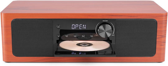 Audizio Ηχοσύστημα 2.0 Lunata SOHIF1039 50W με CD Player και Bluetooth Cherry