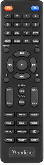 Audizio Ηχοσύστημα 2.0 Lunata SOHIF1039 50W με CD Player και Bluetooth Cherry