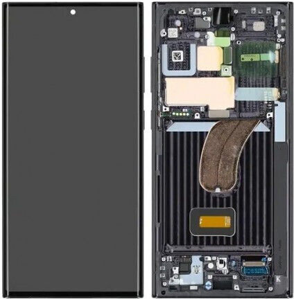 Screen with Touch Mechanism for Samsung Galaxy S23 Ultra 5G (Black)