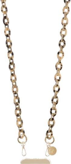 Mobile Phone Accessory Lacoquefrancaise Le322014 Beige Tortoiseshell Gold