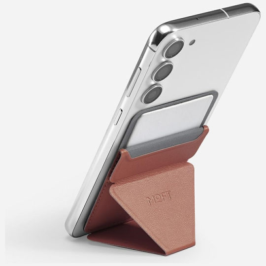 MOFT MagSafe Θήκη Καρτών Movas Snap-On σε Καφέ χρώμα
