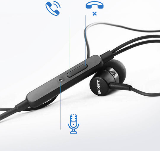 Sony MH-750 În ureche Handsfree cu Mufă 3.5mm Negru