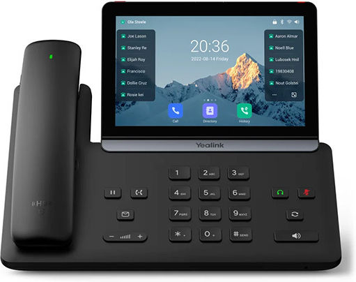 Yealink SIP-T88W Pro Кабелен IP Телефон Черен