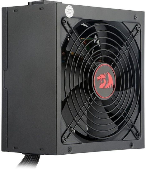 Redragon GC-PS002 600W Μαύρο Τροφοδοτικό Υπολογιστή Full Wired 80 Plus Bronze