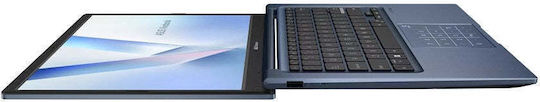 Asus Vivobook 14 X1404VA-EB1619 14" FHD (Core 7-150U/16GB/512GB SSD/No OS) Quiet Blue (US Keyboard)