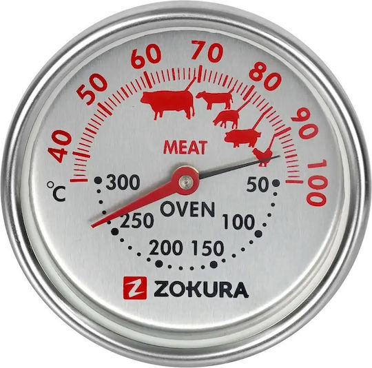 Zokura Αναλογικό Θερμόμετρο Φούρνου με Ακίδα +50°C / +50°C