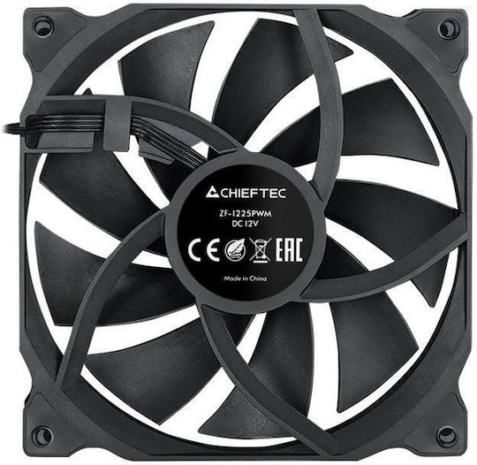 Chieftec ZF-1225PWM Case Fan 120mm Χωρίς Led Φωτισμό