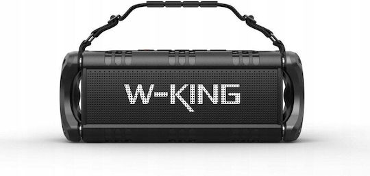 W-King D8 Ηχείο Bluetooth 50W με Διάρκεια Μπαταρίας έως 24 ώρες Μαύρο