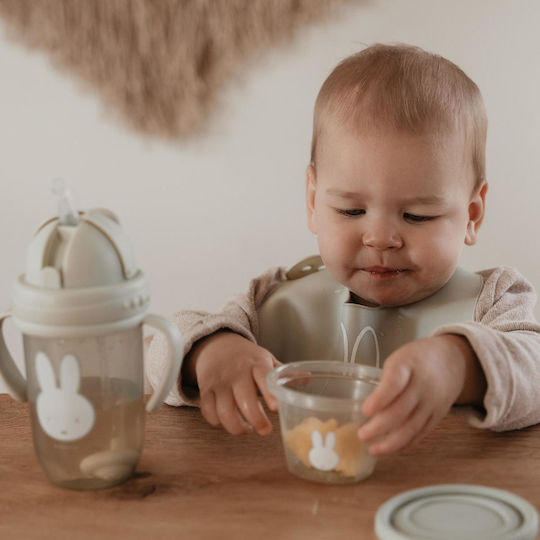 Miffy Plastic Green Feeding Set 6 Pieces For 4+ Months