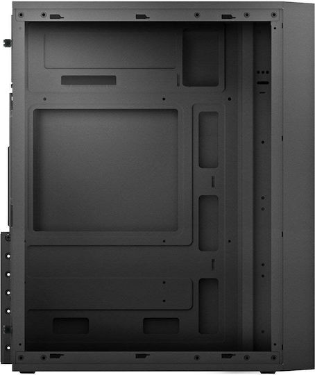 Logic J23 PRO Midi-Turm Computergehäuse Schwarz