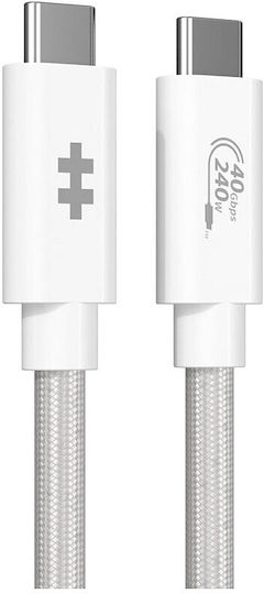 Targus USB 4 Video Kabel USB-C männlich - USB-C 240W PD Weiß 1,2 m