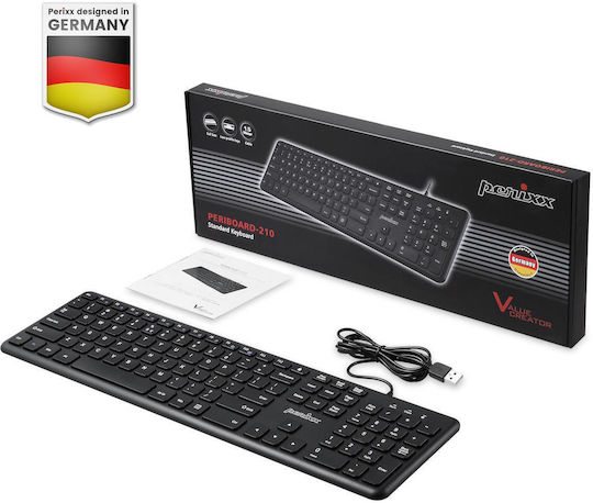 Perixx Periboard 210B Scissor Keyboard Only English US