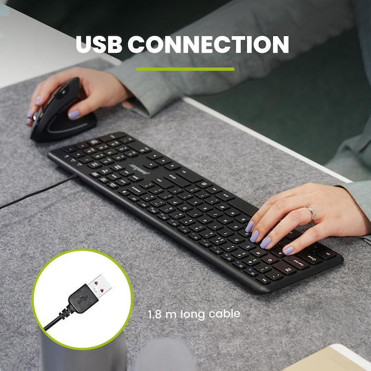 Perixx Periboard 210B Scissor Keyboard Only English US