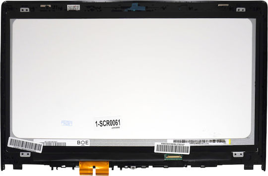 Laptop LCD Screen Lenovo Ideapad 500-15ibd 80n6 N156hca-eab Rev C3 Assembly Touch Digitizer 15.6" FHD 1920x1080 Code 1-scr0061
