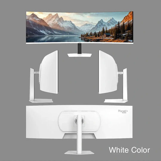 Armaggeddon PXP-49PRO-W Ултраширок Curved Монитор 49" 5120x1440 165Hz Бял