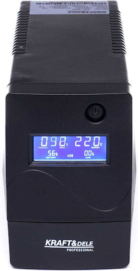 Kraft & Dele Kraft & Dele KD1928 UPS 1000VA 600W