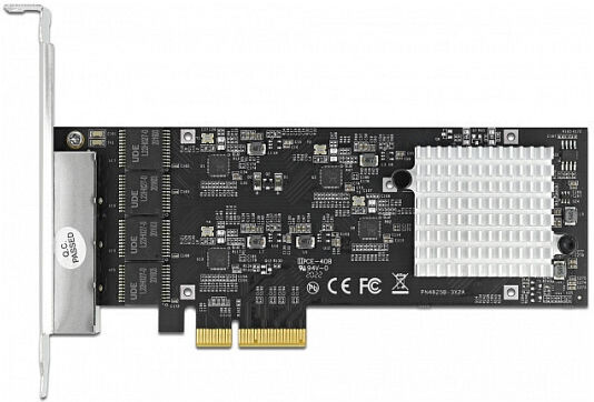 Delock Pci Express X4 To 4 X 2.5 Gigabit Lan Rtl8125 Delock 89192