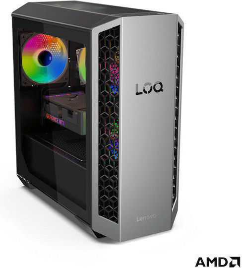 Lenovo LOQ Tower 26ADR10 Gaming Desktop PC (Ryzen 7-8745HX/32GB DDR4/1TB SSD/GeForce RTX 5060/W11 Home)