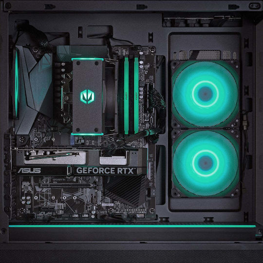 Actina Гейминг Настолен Компютър Ryzen 5-5600 16GB DDR4 1.0TB SSD Без Операционна Система