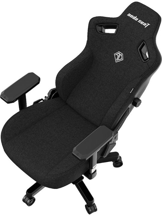 Anda Seat XL Fabric Gaming Chair with Adjustable Arms Elegant Black