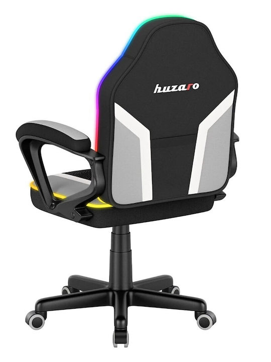 Huzaro Ranger 1.0 Геймърски Стол От Изкуствена Кожа С RGB Осветление Черен / Сив Huzaro Ranger 1.0 Геймърски Стол От Изкуствена Кожа С RGB Осветление Черен / Сив