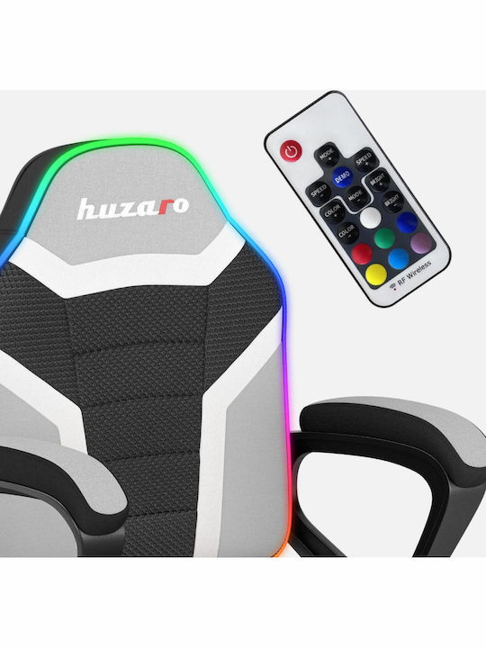 Huzaro Ranger 1.0 Gaming Stühle Künstliches Leder mit RGB-Beleuchtung Schwarz / Grau