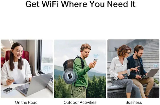 Mercusys MT115 v1 Drahtloser 4G Tragbarer Hotspot Wi‑Fi 4