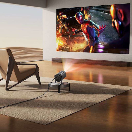 Hoco DT7 Mini Projector LCD Full HD Λάμπας LED με Wi-Fi
