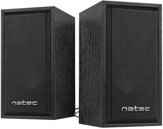 Natec NGL-1229 Difuzoare de Calculator 2.0 cu Putere 6W în Negru Culoare