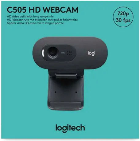 Logitech C505 Web Camera HD 720p 960-001363