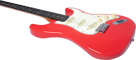 Eko Electric Guitar Stratocaster Red EKO00227