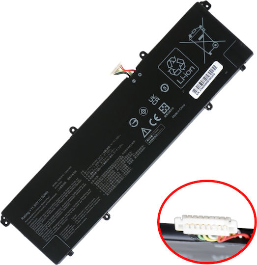 Батерия за лаптоп Asus Vivobook S 14 Flip Tn3402 Vivobook S 14 Flip Tn3402ya-oled-kn731w 0b200-04140100 0b200-04140000 0b200-04140200 C31n2105 Код 1-bat0475