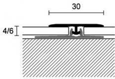 Ενωτικο Lvt Click Ζ4 Ασημι 3cm