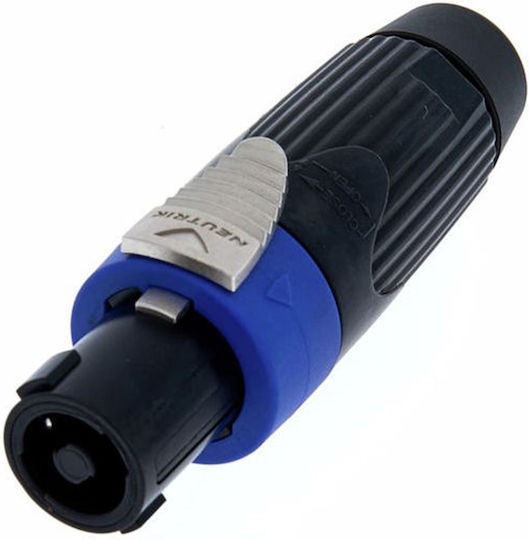 Neutrik Ștecher Speakon masculin Negru (NLT4FXX-BAG)