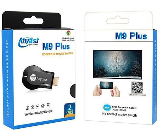 M9 2 Wireless Remote Control 1080p Black 376276601 OEM