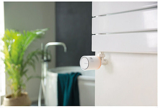 Стартов пакет с термостат за радиатор Netatmo, включително реле, бял