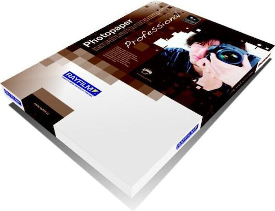 Rayfilm Φωτογραφικό Χαρτί Semi Gloss A4 (21x30) 255gr/m² για Εκτυπωτές Inkjet 10 Φύλλα (110R02241123G)