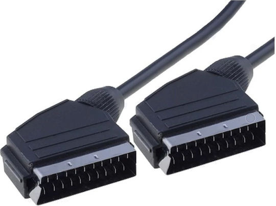 Καλώδιο Scart-Stecker - Scart-Stecker 1.5m Schwarz 8091