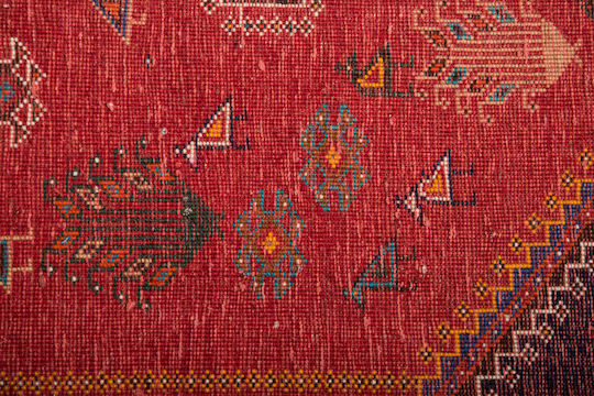 Covor Clasic Handmade Schakarlu 159x256 Cm Decostar Roșu