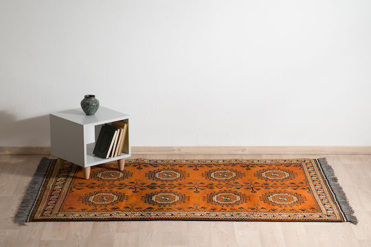Classic Handmade Rug Golden Afghan 125x193 cm Decostar Orange Classic Handmade Rug Golden Afghan 125x193 cm Decostar Orange