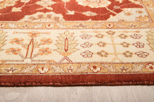 Classic Handmade Ziegler Rug 201x289 Cm Beige