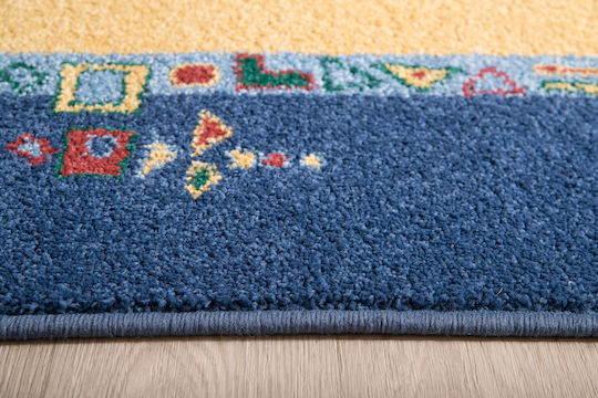 Synthetic Frize Rug 54-83 Yellow 140x190 Decostar Yellow