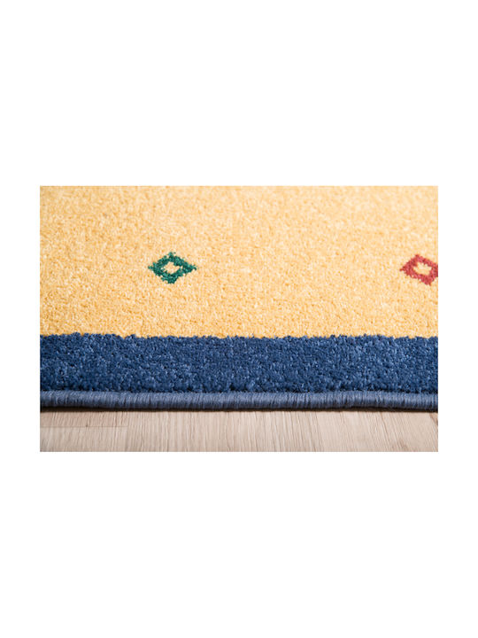 Decostar Rectangular Yellow Rug 140x190cm Decostar