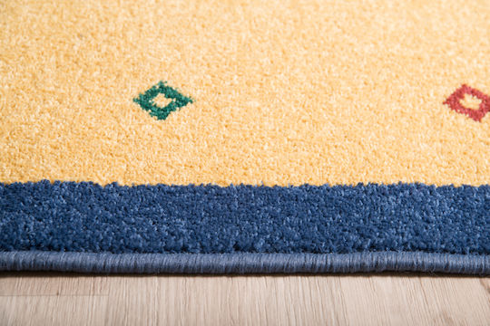 Synthetic Frize Rug 56-83 Yellow 140x190 Decostar Yellow