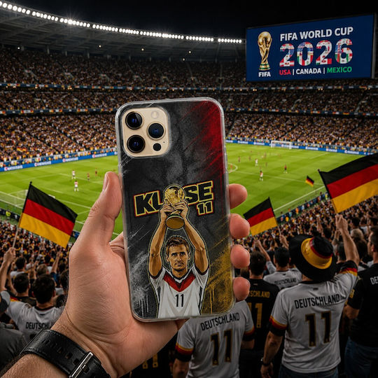 Калъф World Stars Collection Miroslav Klose Google Pixel 6 5g Черен TPU Силикон